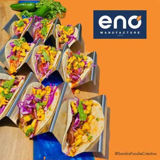 Beef Flank Steak Tacos with Grilled Corn and Jalapenos