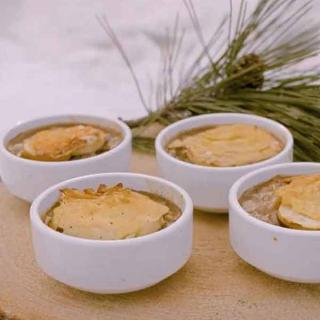 Onion soup a la Plancha®