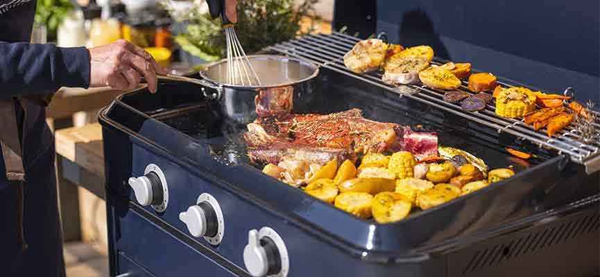 advantage of gas griddle