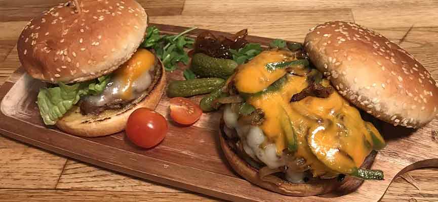 Burger Superbowl a la Plancha® griddle