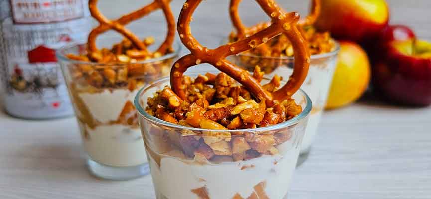 Apple, Cider and Maple Parfait Apple, Cider and Maple Parfait